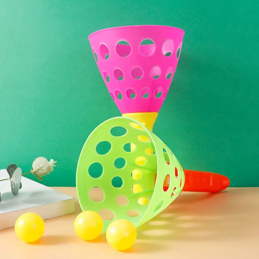 Click and Catch Twin Ball Toy